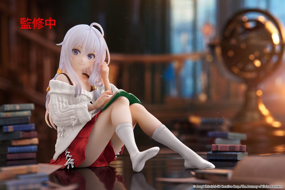 Wandering Witch The Journey of Elaina Desktop Cute Figure Elaina Casual Clothes Ver. Renewal Taito Prize