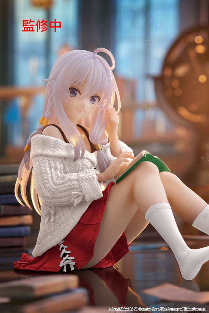 Wandering Witch The Journey of Elaina Desktop Cute Figure Elaina Casual Clothes Ver. Renewal Taito Prize