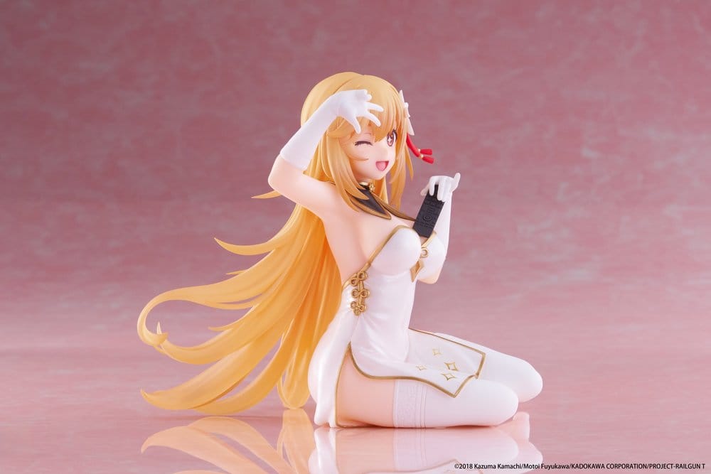 A Certain Scientific Railgun Desktop Cute Figure Misaki Shokuho Chinese Dress Ver. Taito Prize