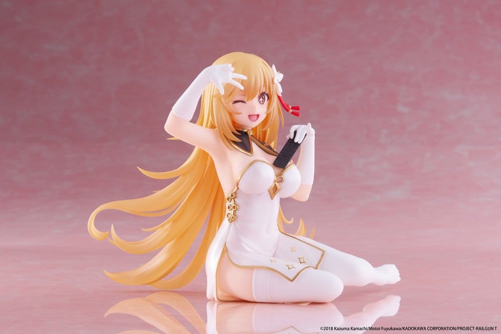 A Certain Scientific Railgun Desktop Cute Figure Misaki Shokuho Chinese Dress Ver. Taito Prize