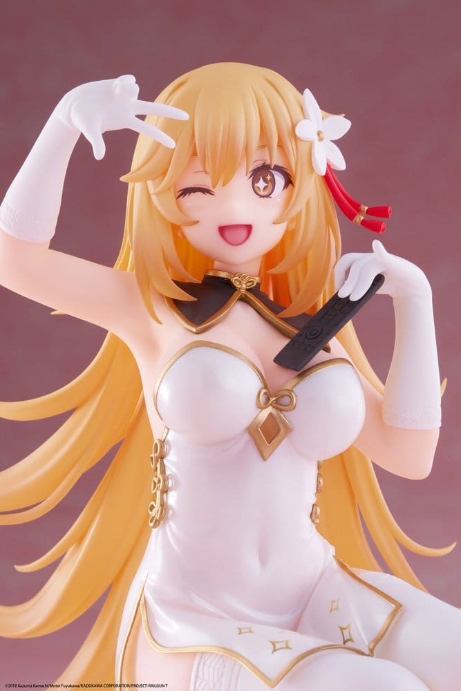 A Certain Scientific Railgun Desktop Cute Figure Misaki Shokuho Chinese Dress Ver. Taito Prize