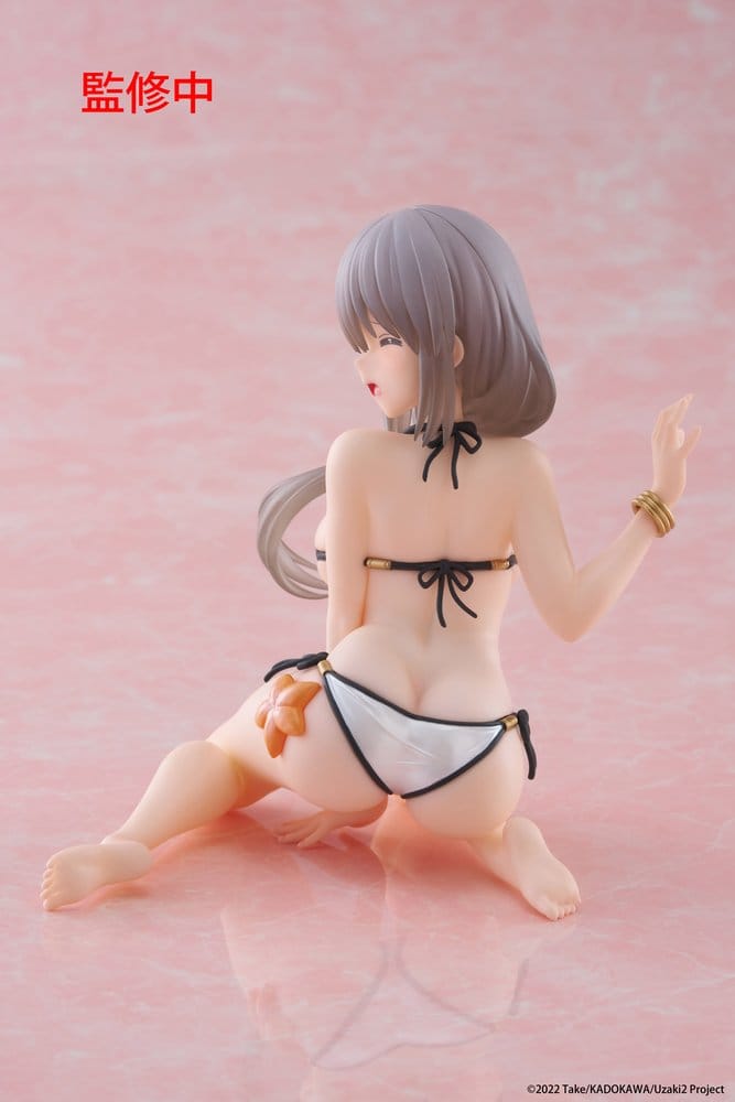 Uzaki chan Wants to Hang Out! Desktop Cute Figure Tsuki Uzaki Swimwear Ver. Taito Prize