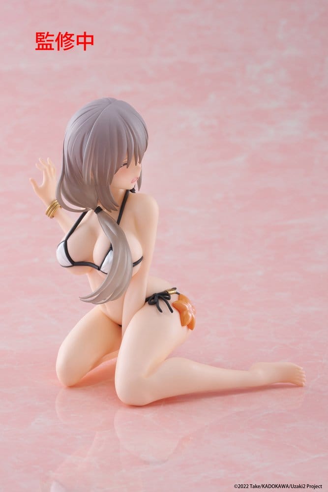 Uzaki chan Wants to Hang Out! Desktop Cute Figure Tsuki Uzaki Swimwear Ver. Taito Prize