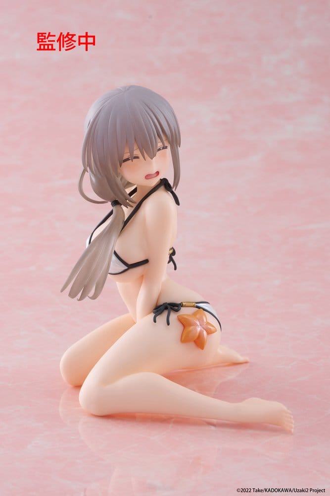 Uzaki chan Wants to Hang Out! Desktop Cute Figure Tsuki Uzaki Swimwear Ver. Taito Prize