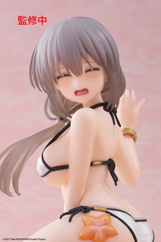 Uzaki chan Wants to Hang Out! Desktop Cute Figure Tsuki Uzaki Swimwear Ver. Taito Prize