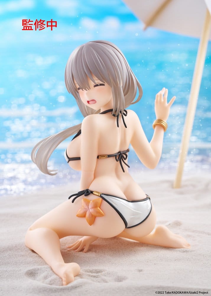 Uzaki chan Wants to Hang Out! Desktop Cute Figure Tsuki Uzaki Swimwear Ver. Taito Prize