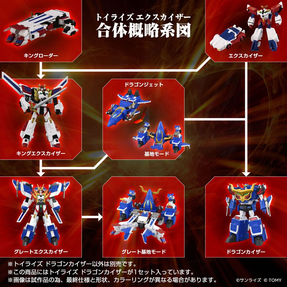 Toyrise Action Figure Dragon Kaiser Takara Tomy