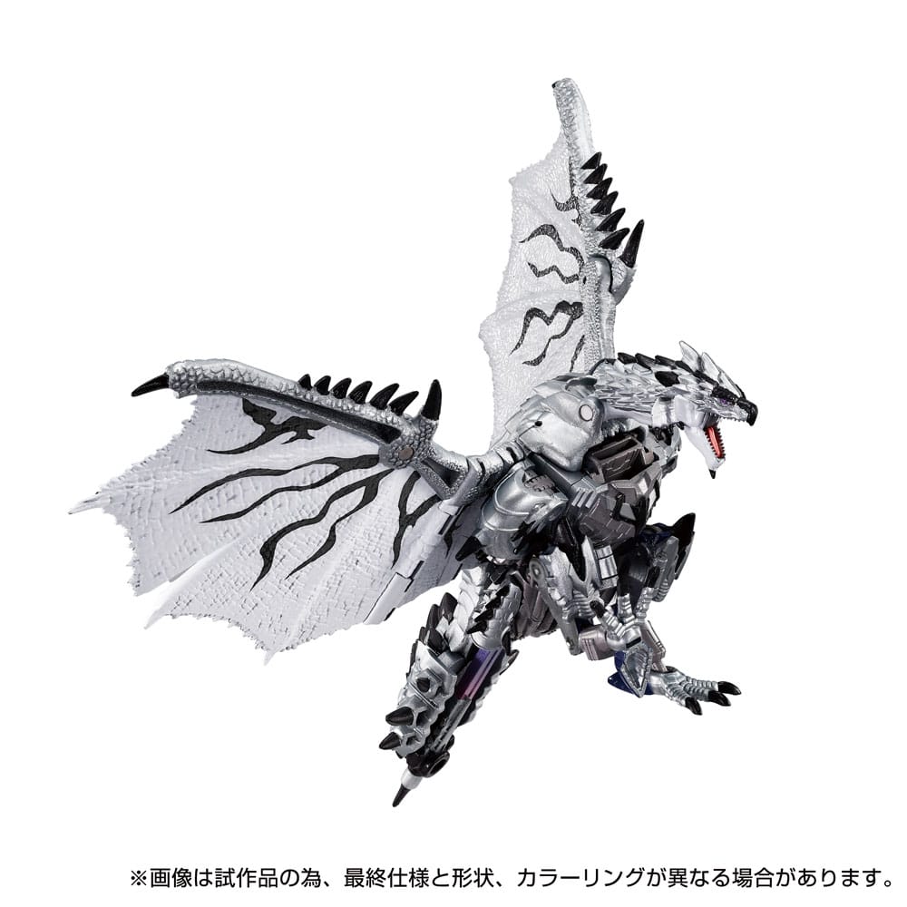 Transformers Team Up Series Action Figure Monster Hunter Silver Rathalos Prime Takara Tomy