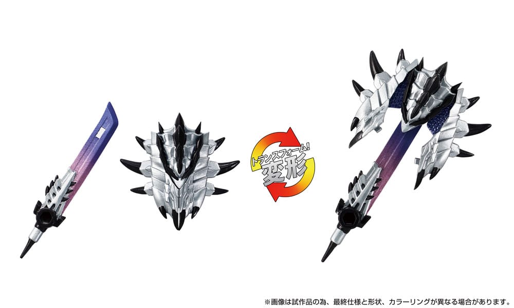 Transformers Team Up Series Action Figure Monster Hunter Silver Rathalos Prime Takara Tomy