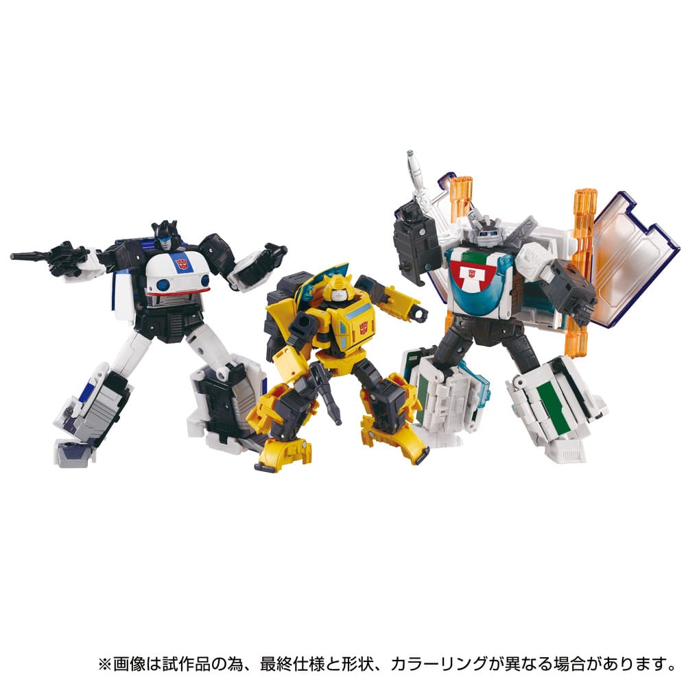Transformers Dramatic Capture Series Action Figure 3 Pack Cybertron Chase Takara Tomy