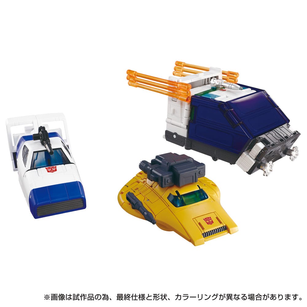 Transformers Dramatic Capture Series Action Figure 3 Pack Cybertron Chase Takara Tomy