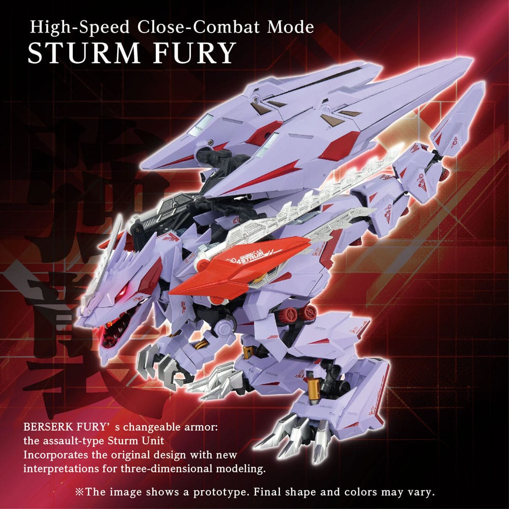 Zoids Model Kit Accesoory Set AM Z01CP Berserk Fury Sturm & Jagd Unit Takara Tomy