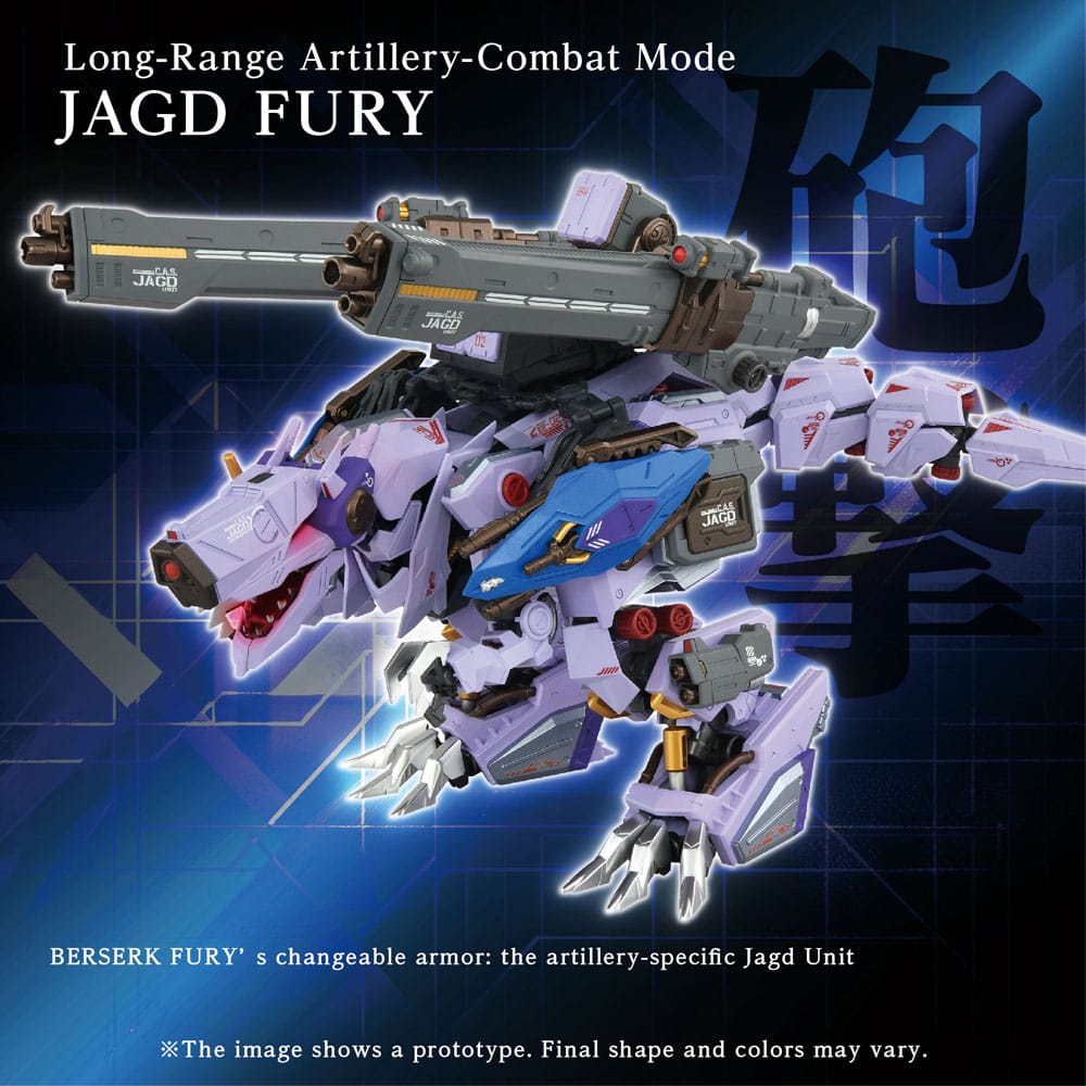 Zoids Model Kit Accesoory Set AM Z01CP Berserk Fury Sturm & Jagd Unit Takara Tomy