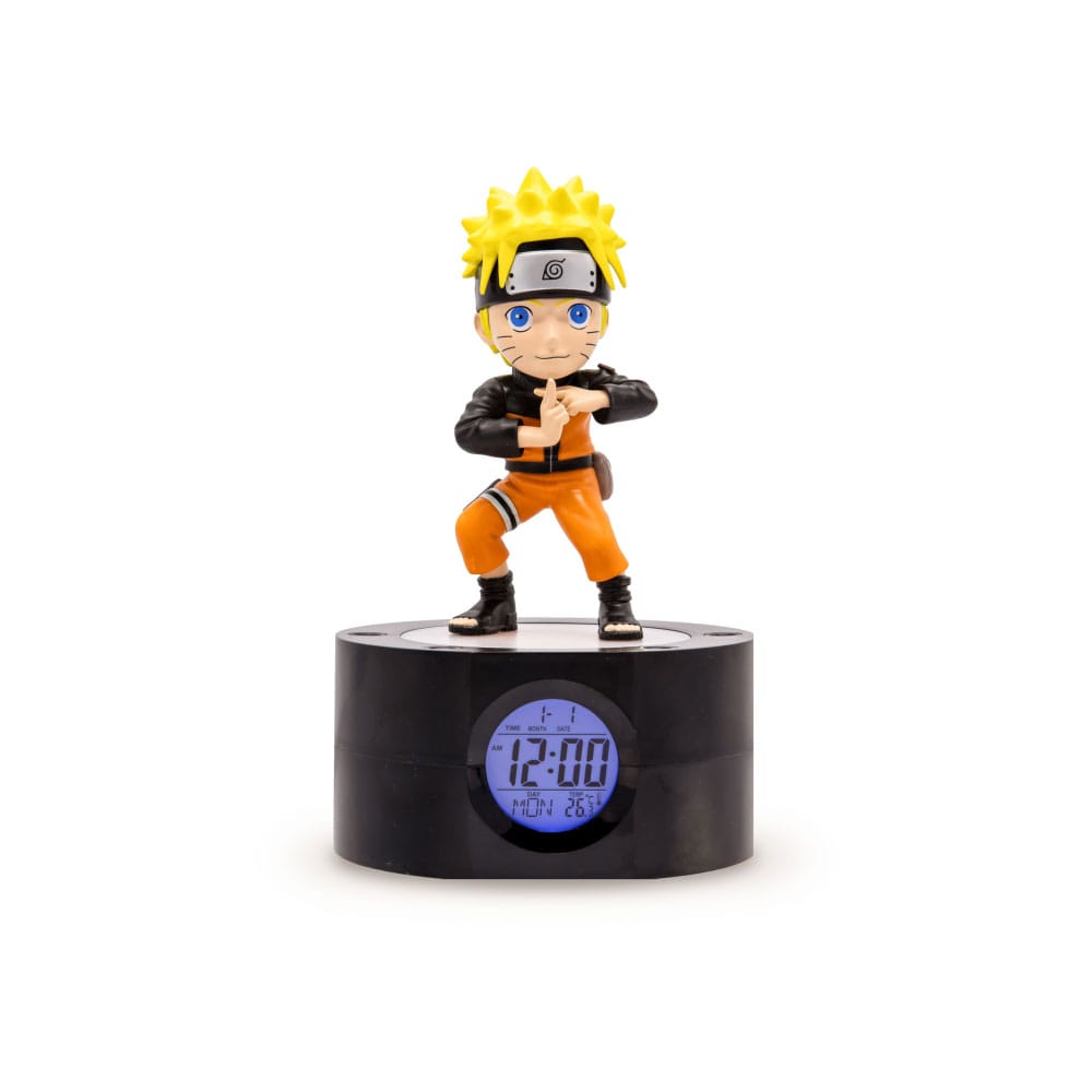 Naruto Shippuden Alarm Clock with Light Naruto Teknofun