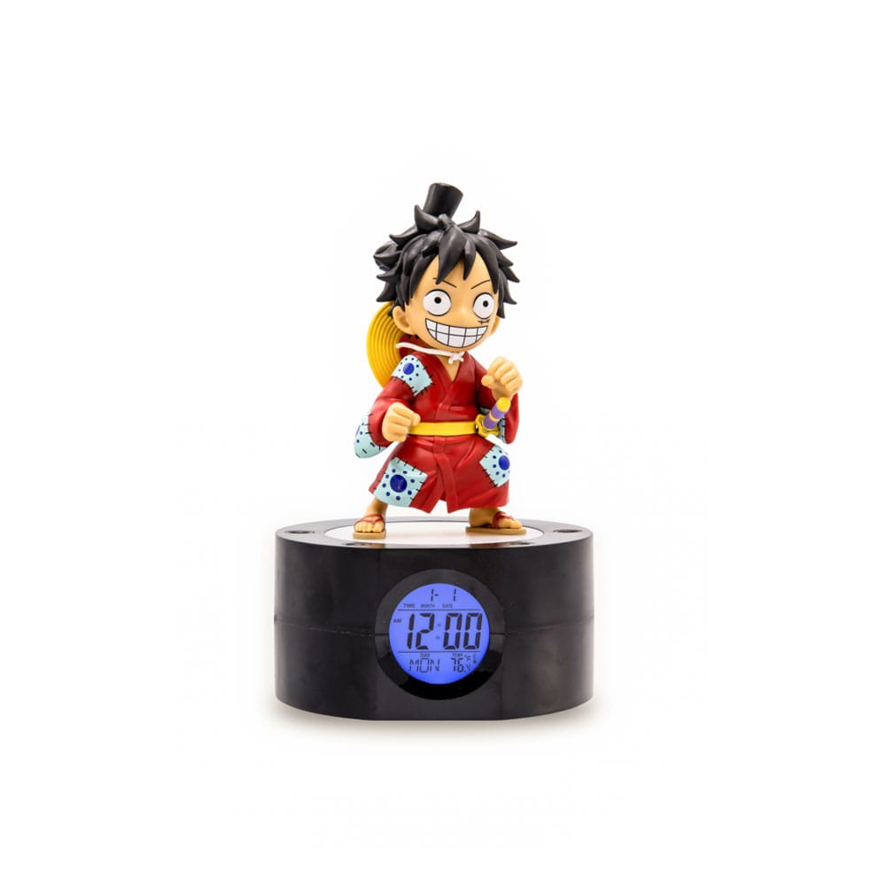 One Piece Alarm Clock with Light Ruffy Teknofun