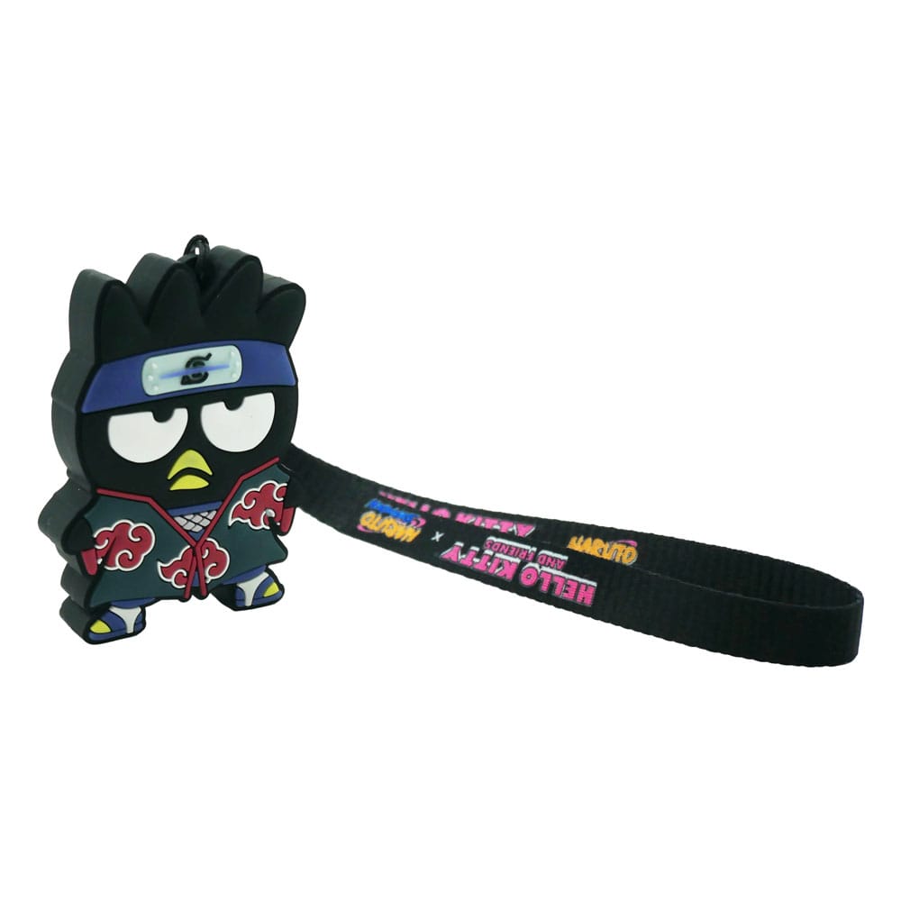 Naruto Shipudden x Hello Kitty PVC Keychain Badtzt Maru Itachi Teknofun