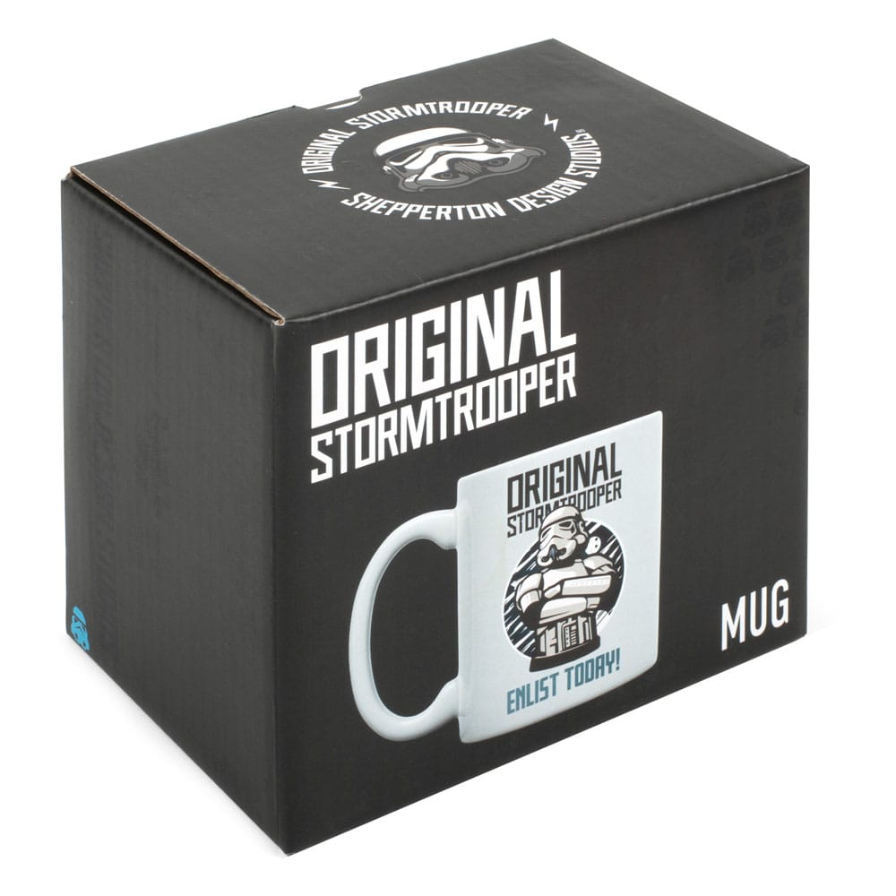 Original Stormtrooper Mug Enlist Today White Thumbs Up