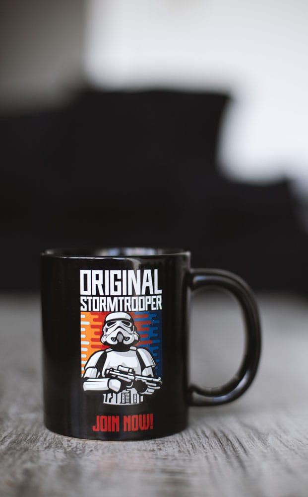 Original Stormtrooper Mug Join Now Black Thumbs Up