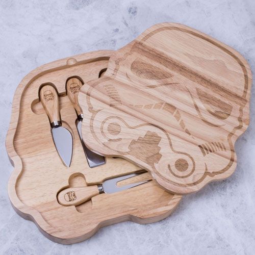 Original Stormtrooper Cheeseboard and Knife Set Thumbs Up