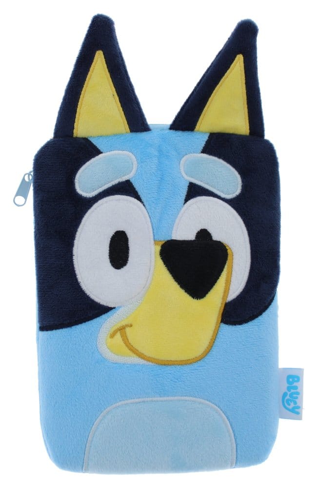Bluey Plush Pencil Case Blue Thumbs Up