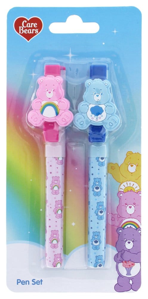 Care Bears Pen Set of 2 Thumbs Up