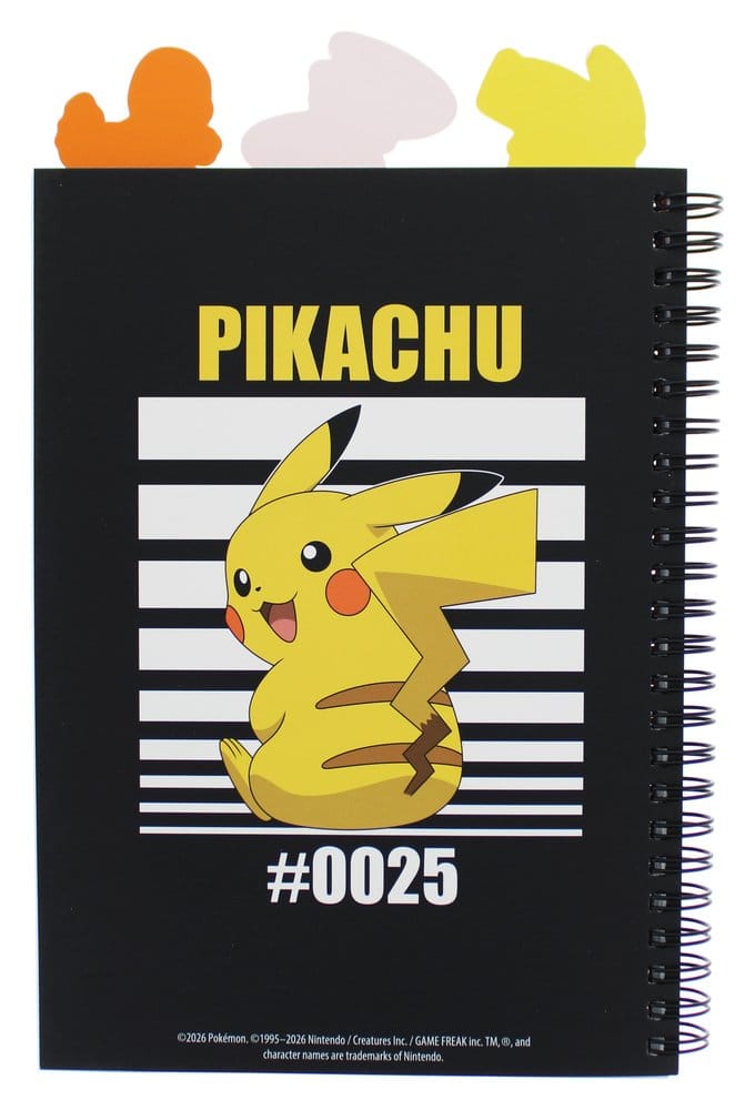 Pokémon Notebook A5 Project Book Time to Train Thumbs Up