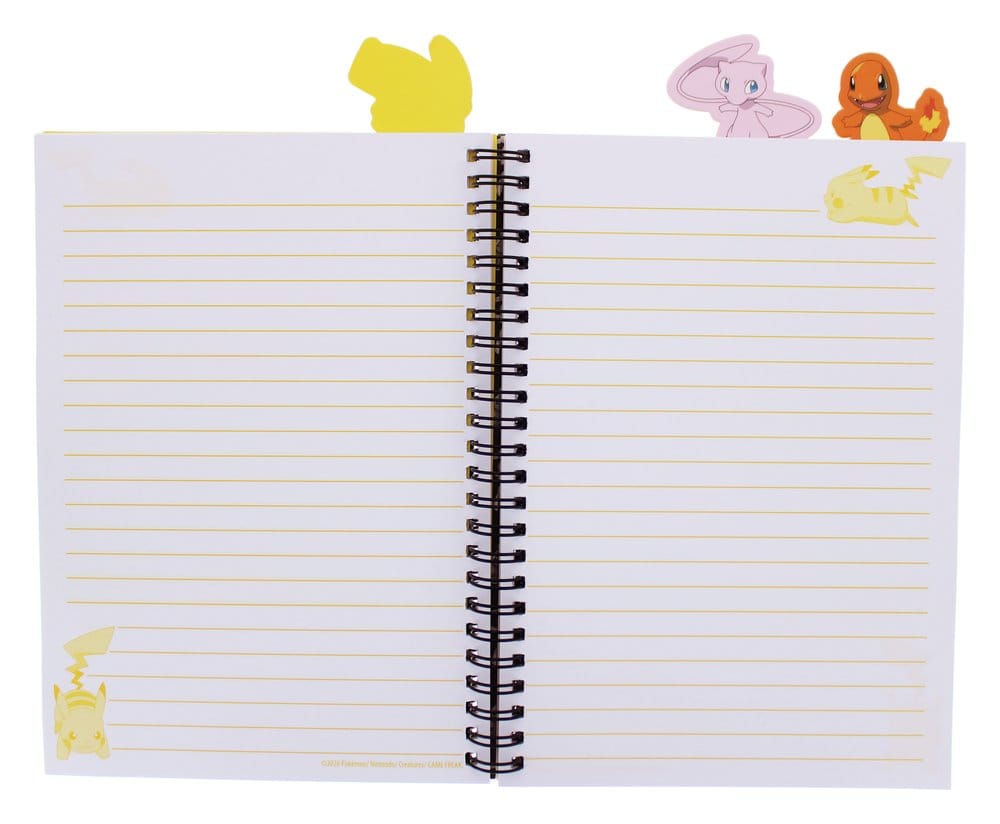 Pokémon Notebook A5 Project Book Time to Train Thumbs Up