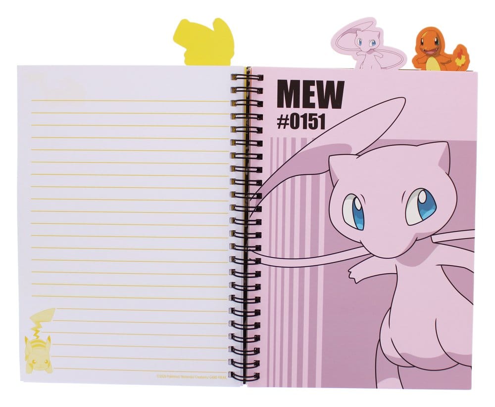 Pokémon Notebook A5 Project Book Time to Train Thumbs Up