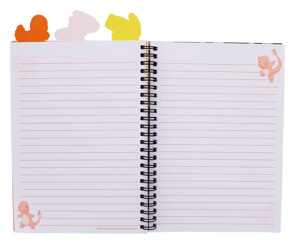 Pokémon Notebook A5 Project Book Time to Train Thumbs Up