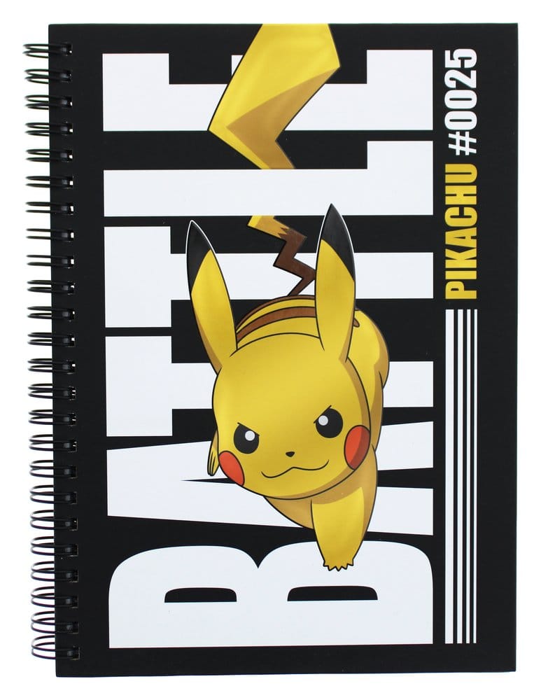 Pokémon Notebook A5 Battle Pikachu Thumbs Up
