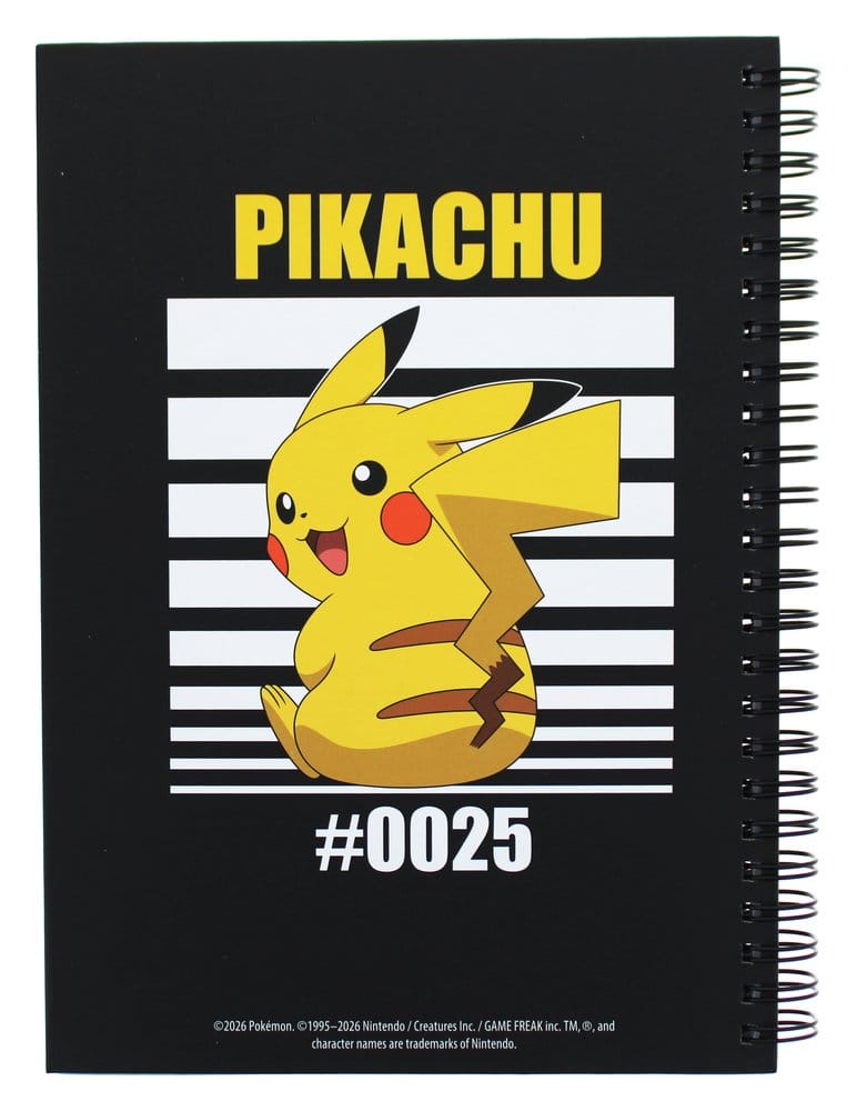 Pokémon Notebook A5 Battle Pikachu Thumbs Up