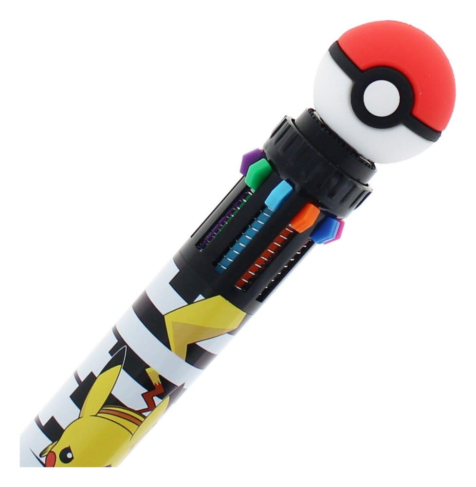 Pokémon Multi Colour Pen Spinny Pokéball Thumbs Up