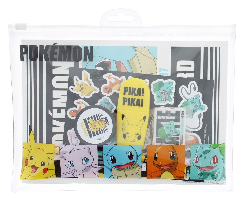 Pokémon Stationery Set 7 piece Thumbs Up