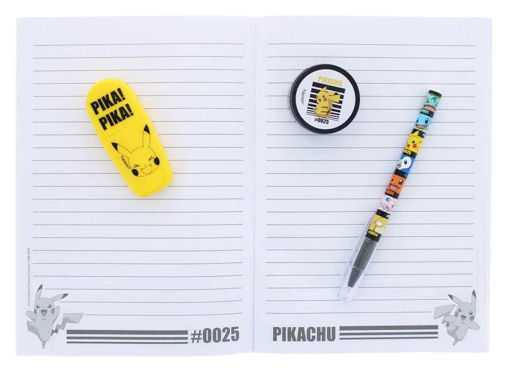 Pokémon Stationery Set 7 piece Thumbs Up