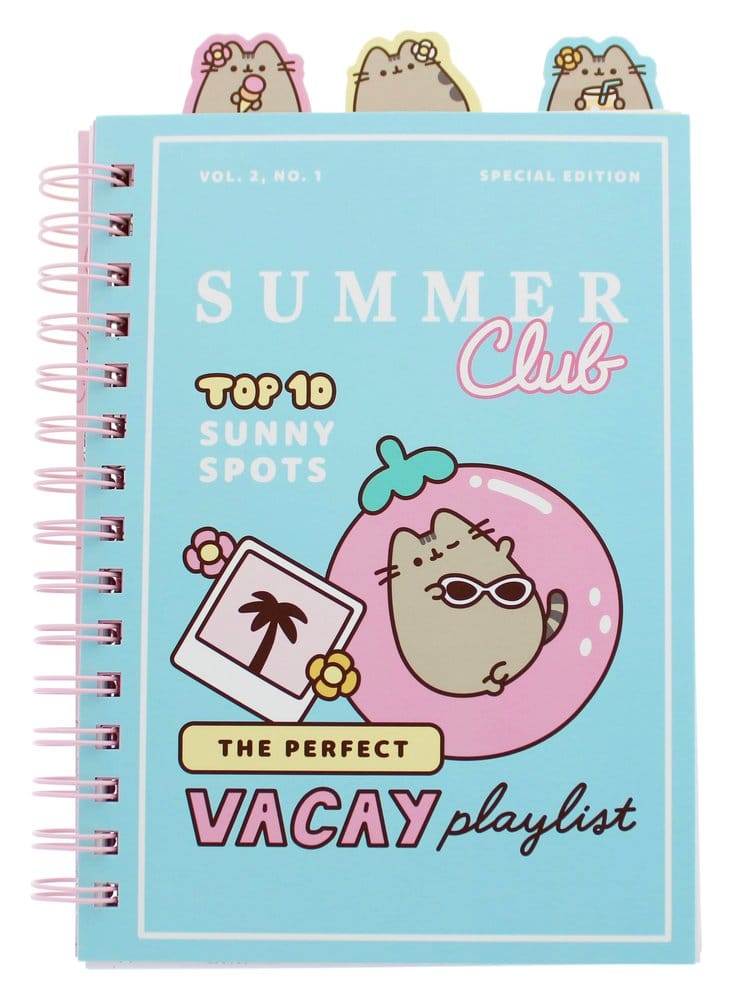 Pusheen Notebook A5 Project Book Summer Club Thumbs Up