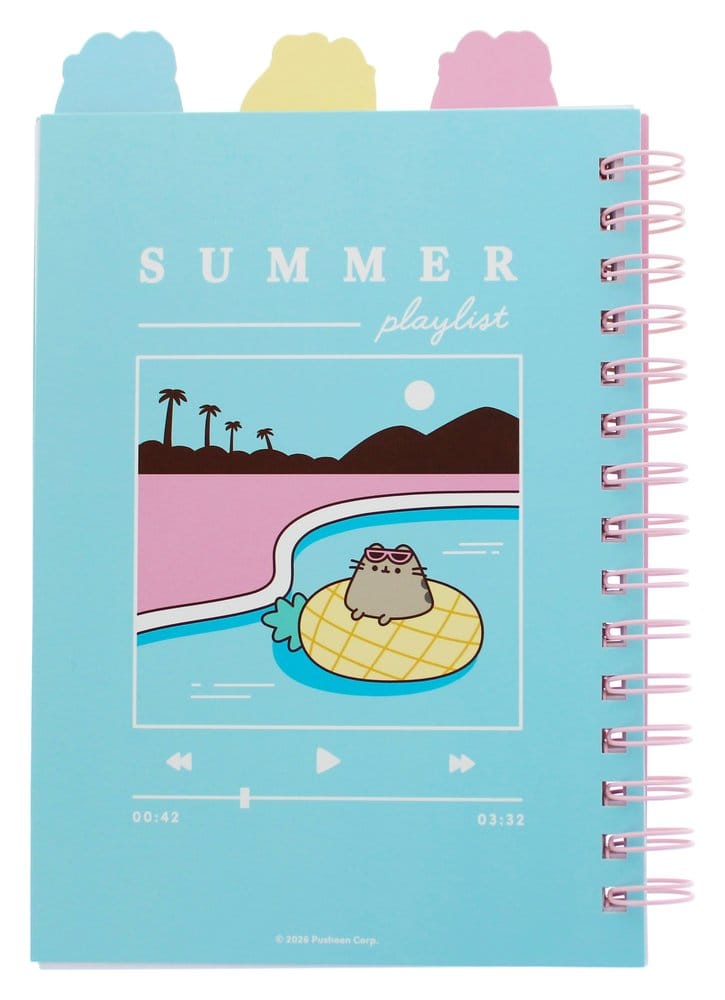 Pusheen Notebook A5 Project Book Summer Club Thumbs Up