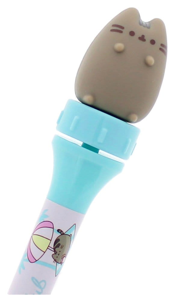 Pusheen Pen Spinny Leisure Club Blue Thumbs Up
