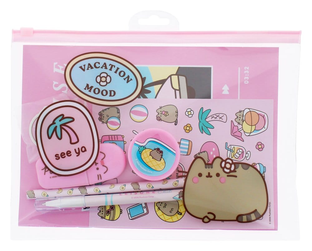 Pusheen Stationery Set 7 Piece Thumbs Up