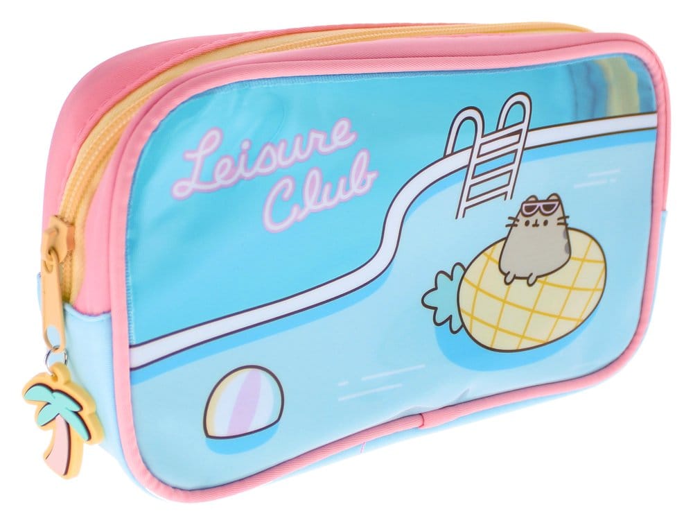Pusheen Pencil Case Leisure Club Blue Thumbs Up