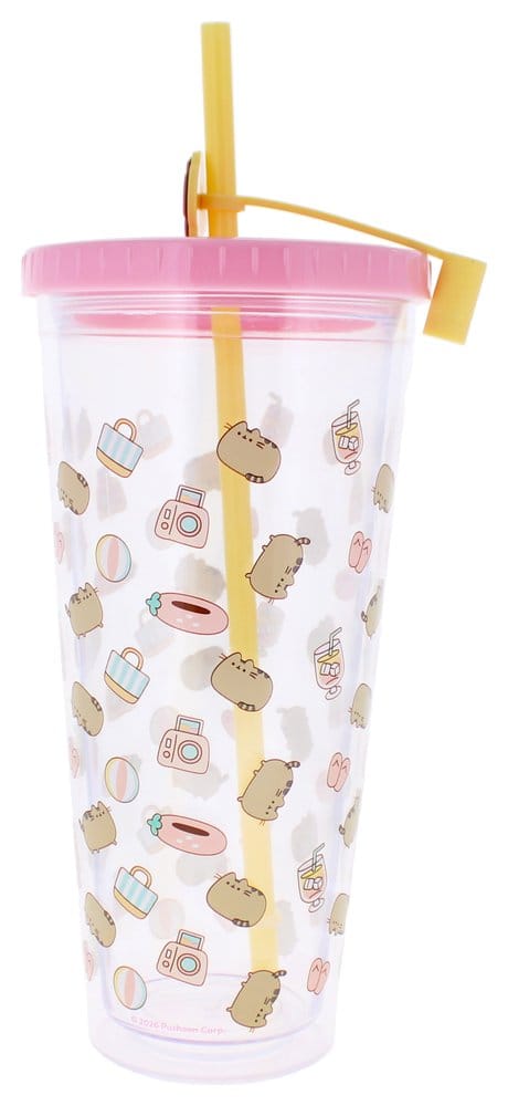 Pusheen Tumbler with Straw 700 ml Thumbs Up