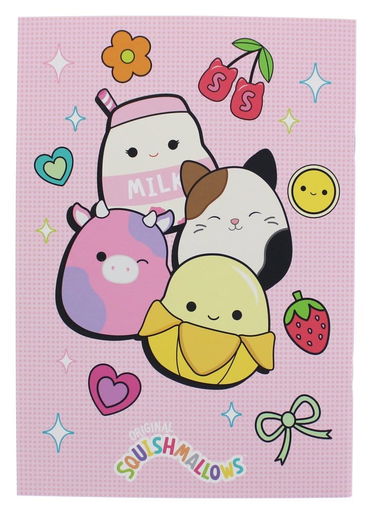 Squishmallows Stationery Set Squish Squad 7 piece Thumbs Up