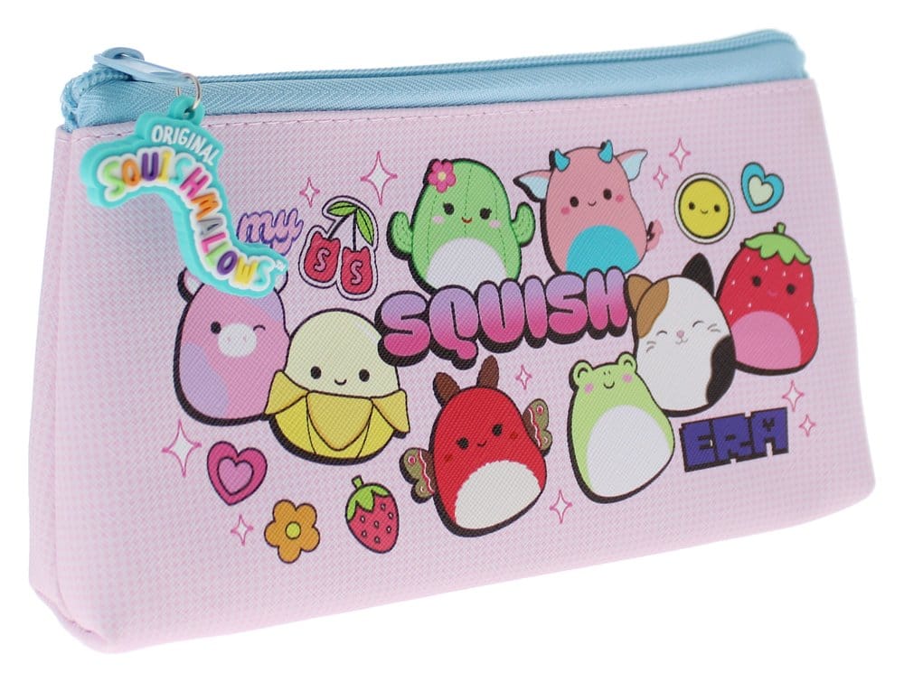 Squishmallows Pencil Case In My Squish Era Pink Thumbs Up