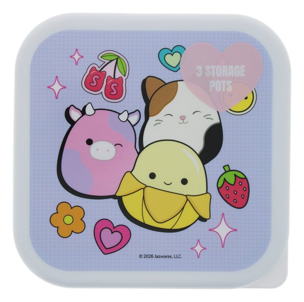 Squishmallows Snack Boxes 3 Pack Thumbs Up