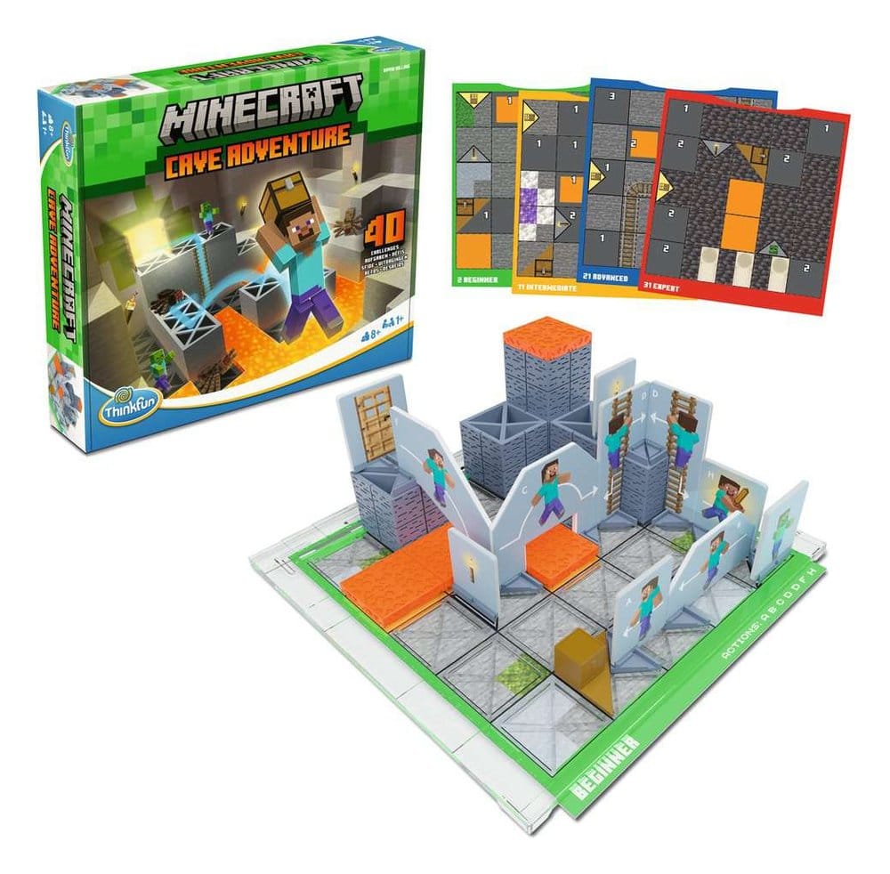 Minecraft Cave Adventure Logic Game Thinkfun