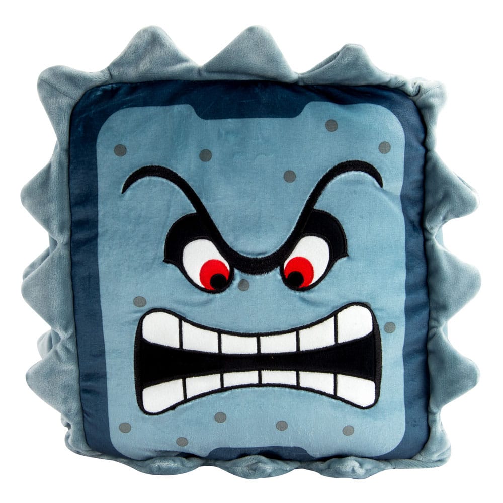 Super Mario Mocchi Mocchi Mega Plush Figure Thwomp Tomy