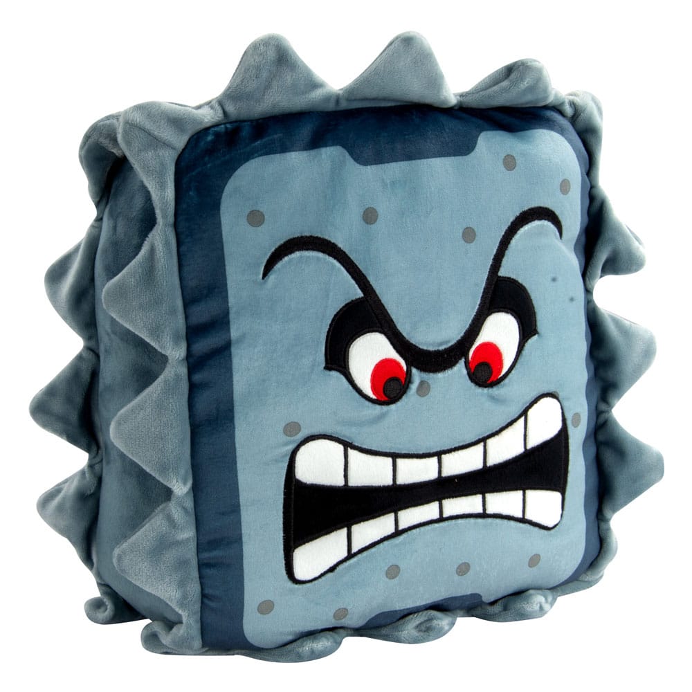Super Mario Mocchi Mocchi Mega Plush Figure Thwomp Tomy