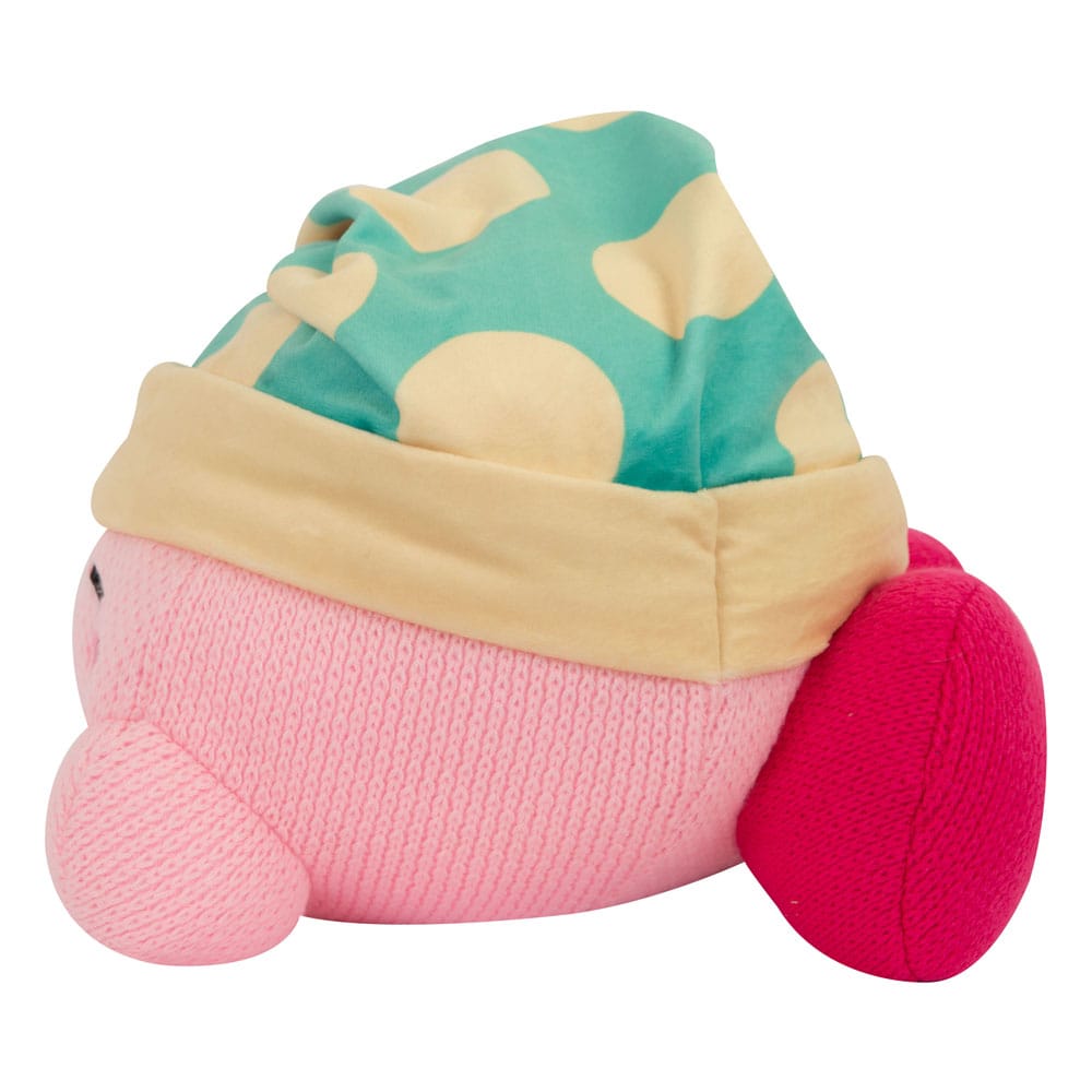 Kirby Nuiguru Knit Plush Figure Kirby Sleeping Mega Tomy