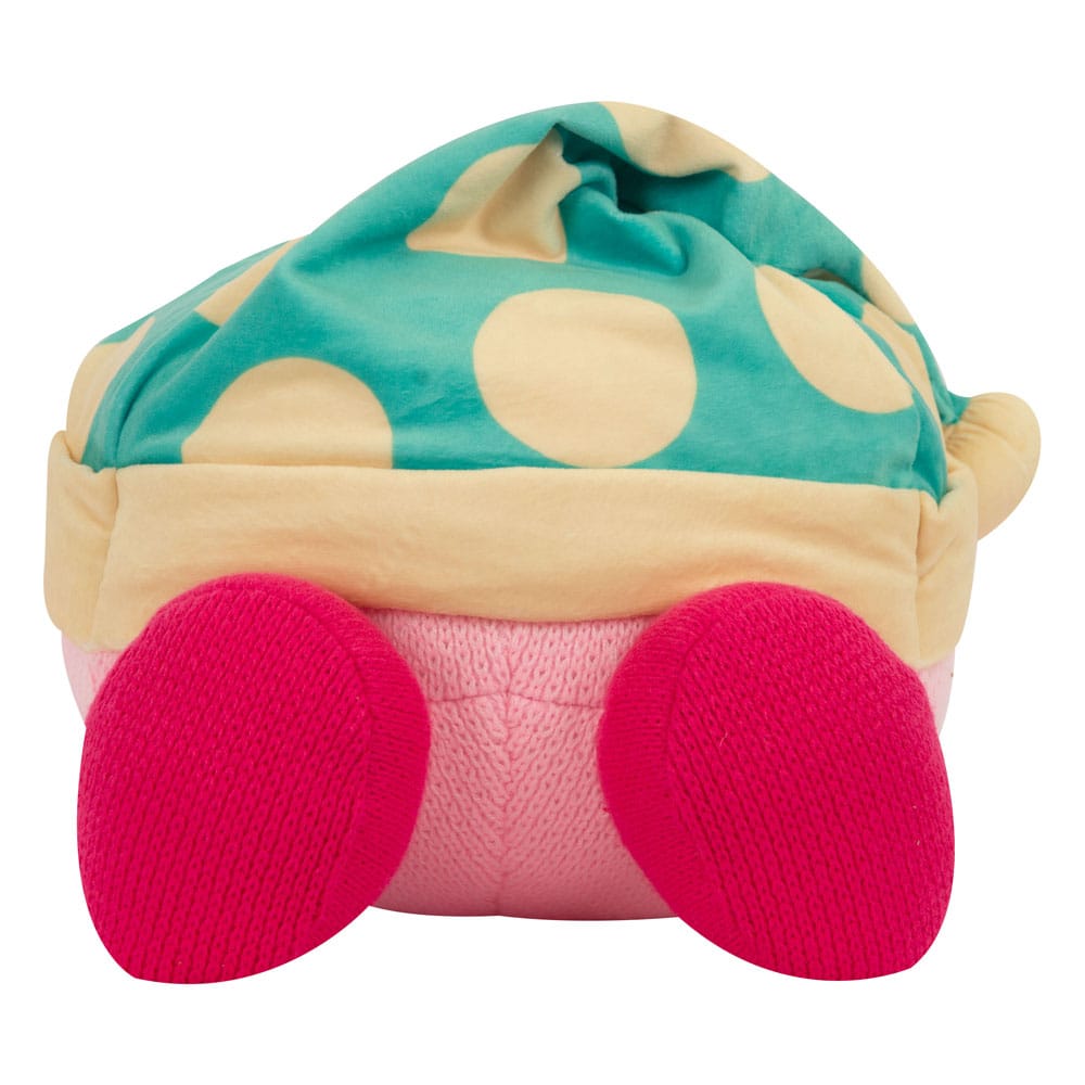 Kirby Nuiguru Knit Plush Figure Kirby Sleeping Mega Tomy