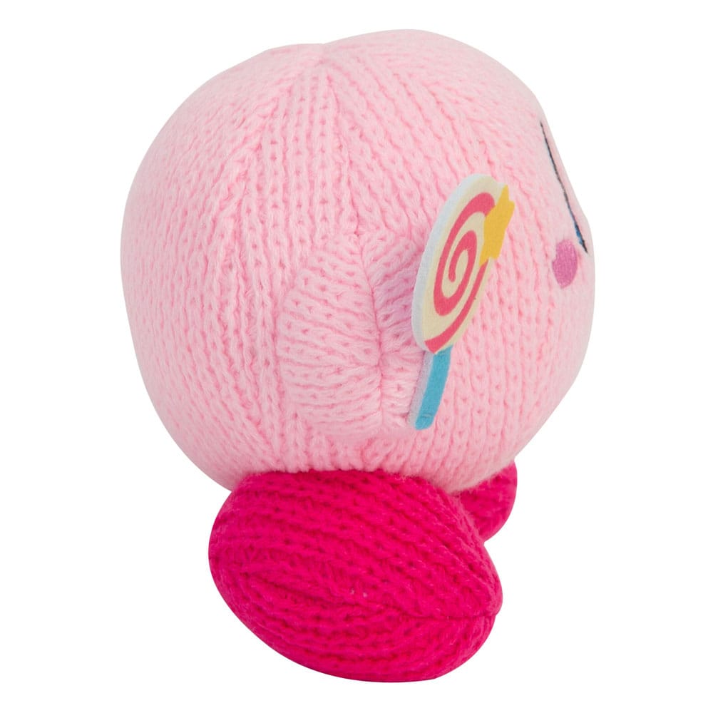 Kirby Nuiguru Knit Plush Figure Kirby with Invincible Candy Wand Tomy