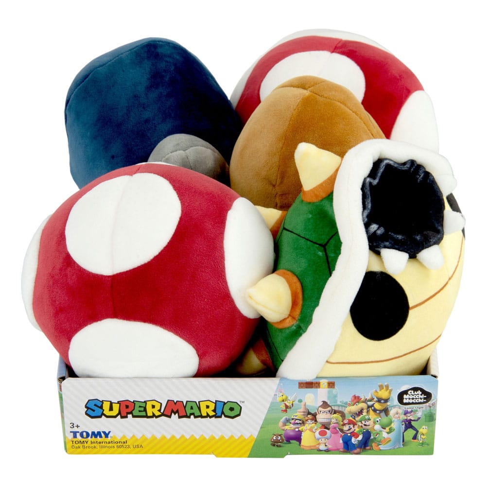 Super Mario Mocchi Mocchi Junior Plush Figures Wave 11 Assortment 5 Tomy
